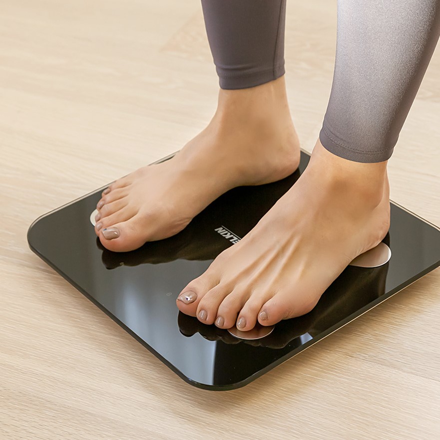 멜킨 스마트 체중계 블루투스 체지방 측정기 디지털 바디 스케일 가정용 전자 몸무게 저울