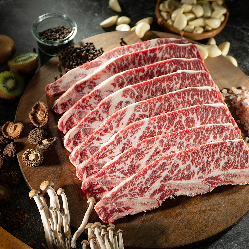 블랙앵거스 LA갈비 꽃갈비 구이용 1kg, 1개 - 상세 이미지 4