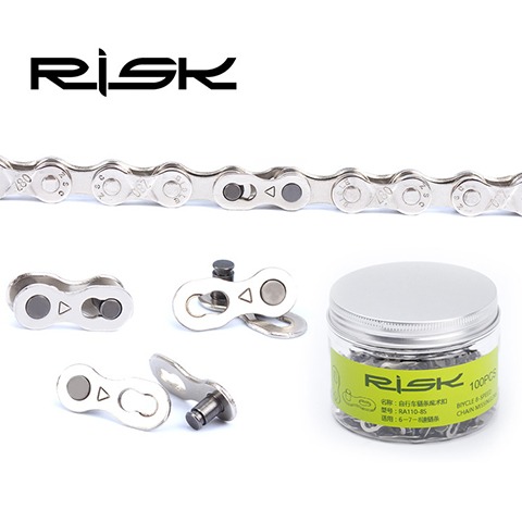 [한국자전거총판] RISK 체인링크 (10개 세트)  9단 - 상품 이미지