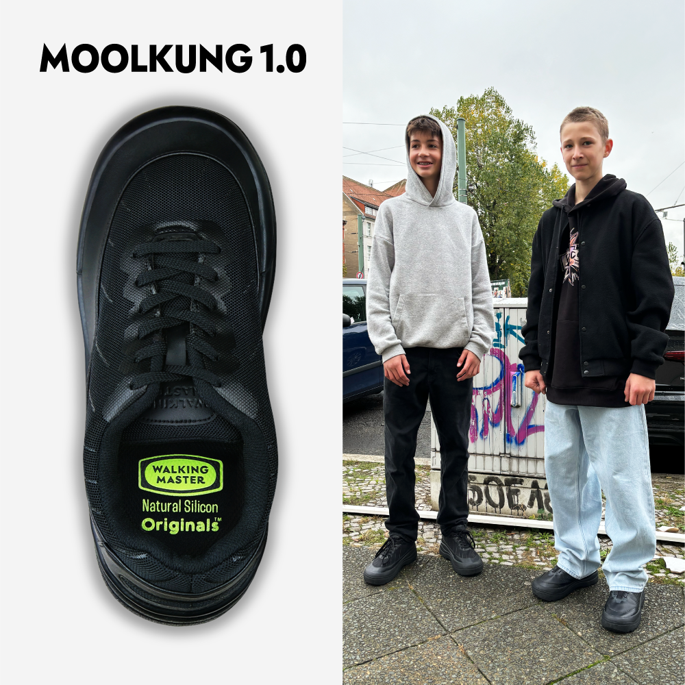 물컹슈즈 기능성 운동화 부모님 미끄럼방지 운동화 방한 발편한 쿠션 - 상세 이미지 2