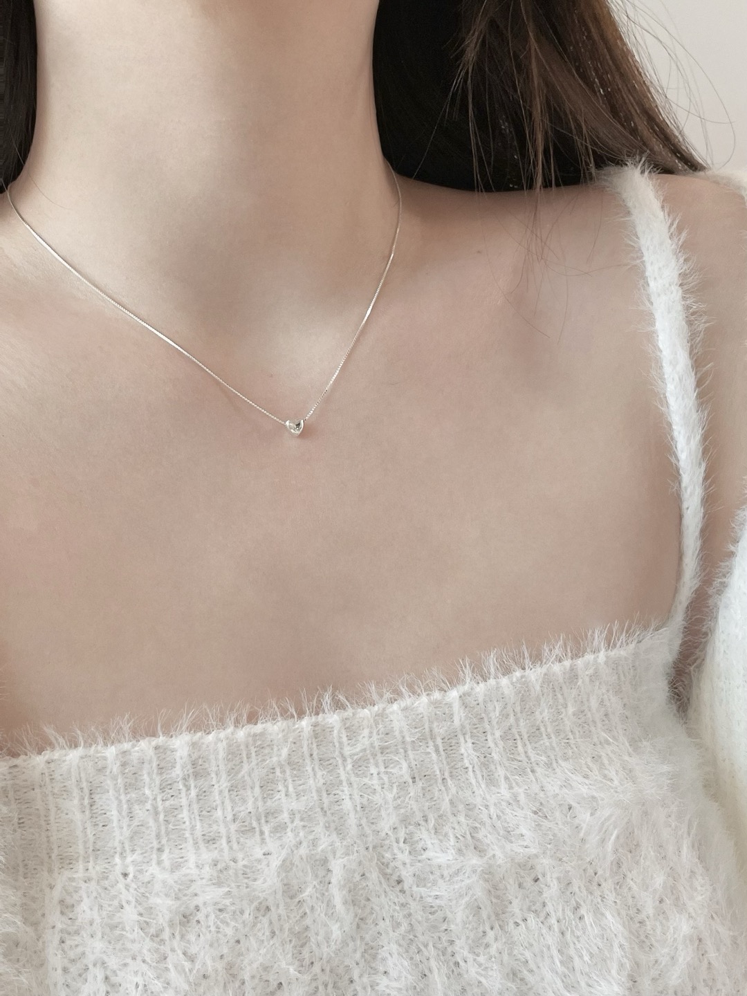 　2004　TORUN　ラバー　ネックレス　シルバー Silver Necklace -Tsuchime Initial- シルバー ネックレス