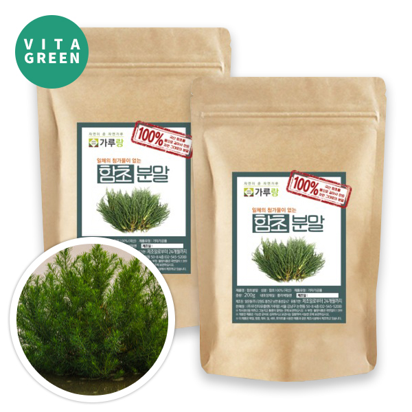 첨가물없는 함초 가루 분말 국내산 100% 파우더 선식 400g