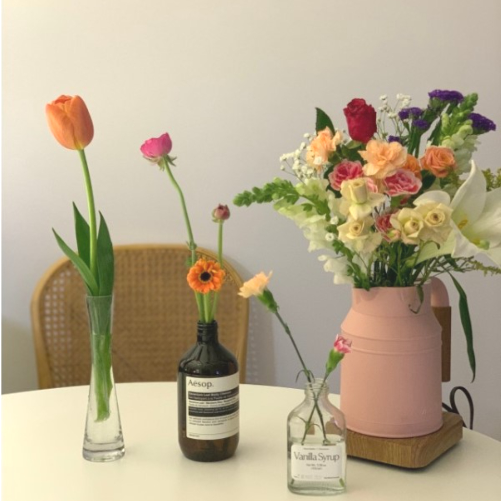 생화배송 정기배송 정기구독 생화택배