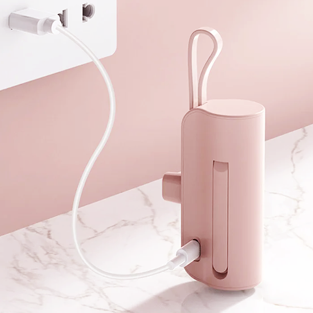 1+1 뉴클 듀얼 도킹형 일체형 미니 보조배터리 5000mAh 이미지 8