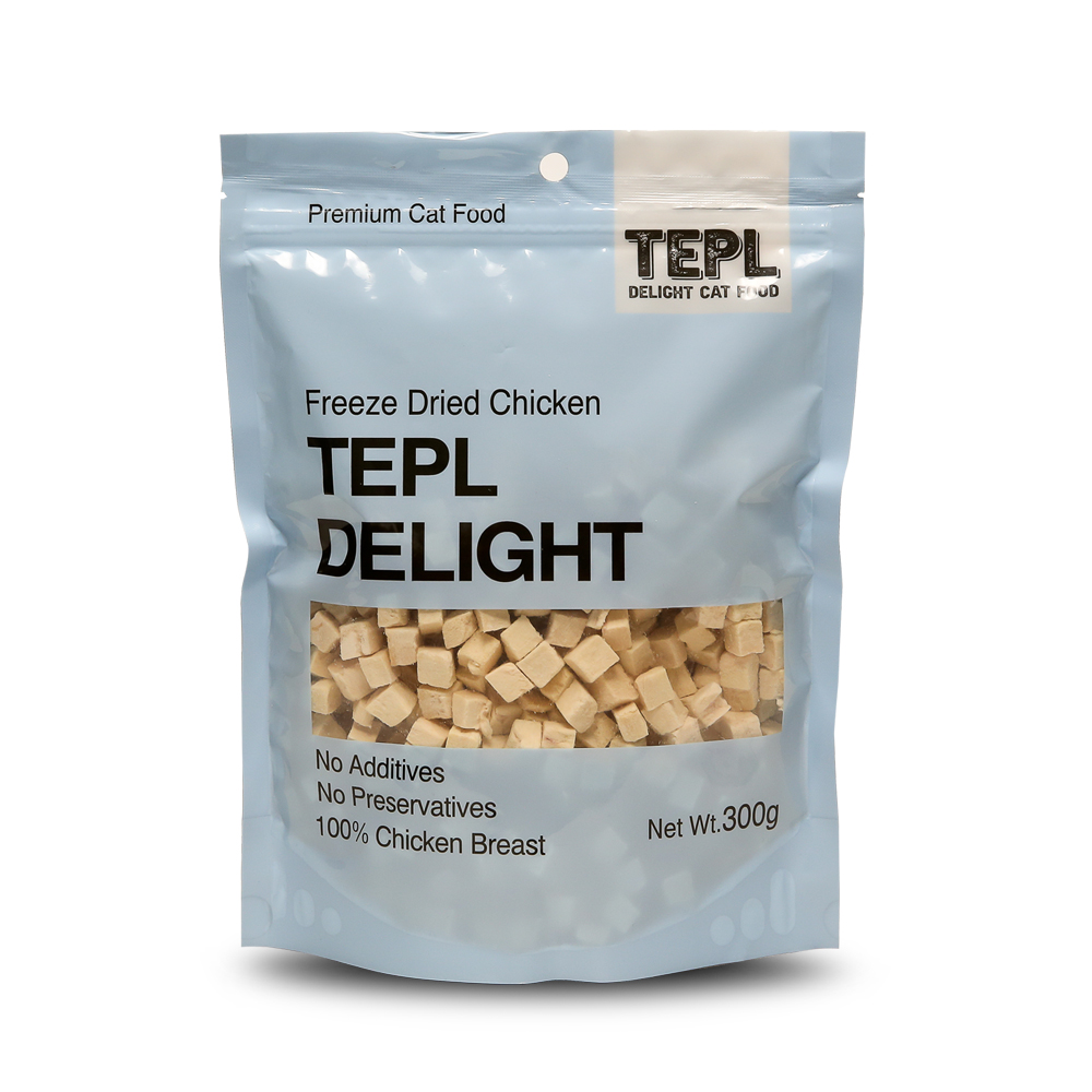 테플 딜라이트 트릿 300g 닭가슴살 동결건조간식