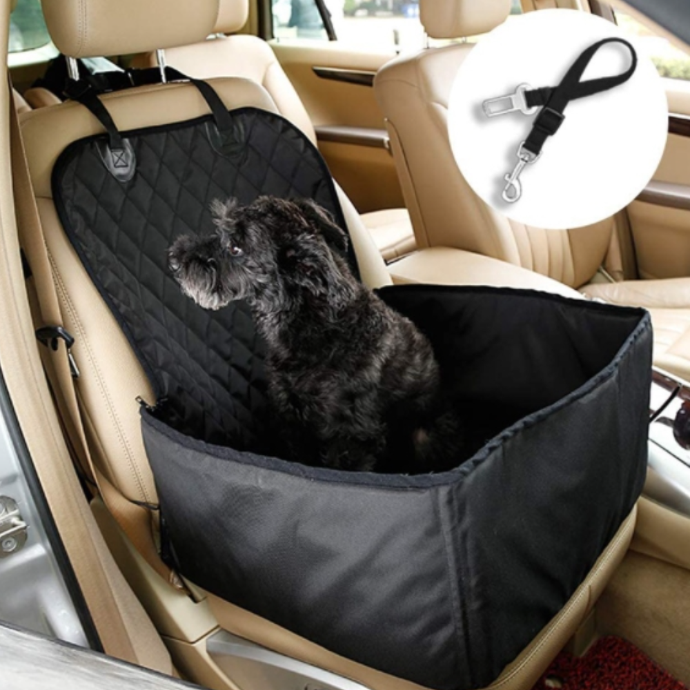 퍼플펫 강아지카시트 애견카시트 대형견 반려견 자동차 뒷좌석 풀커버 매쉬형