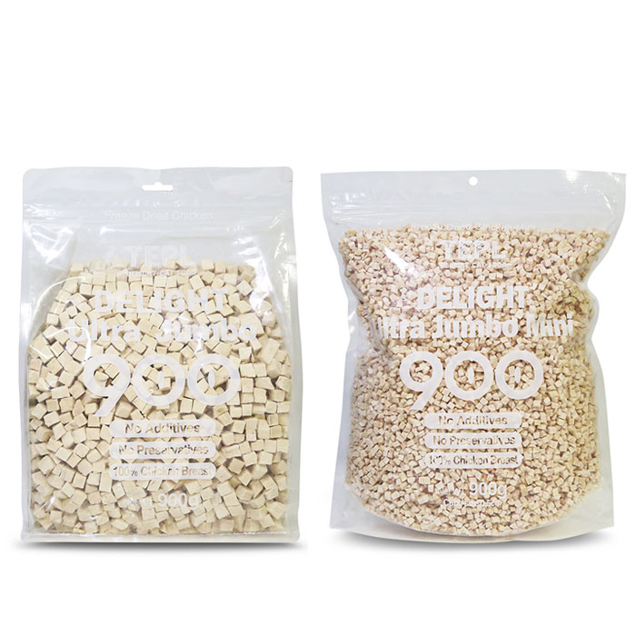 테플 딜라이트 초미니 트릿 울트라 900g 닭가슴살 동결건조간식