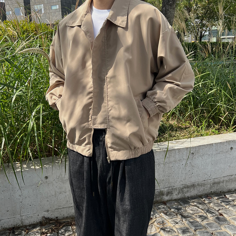 남자크롭자켓 블루종자켓 1 - 상세 이미지 2