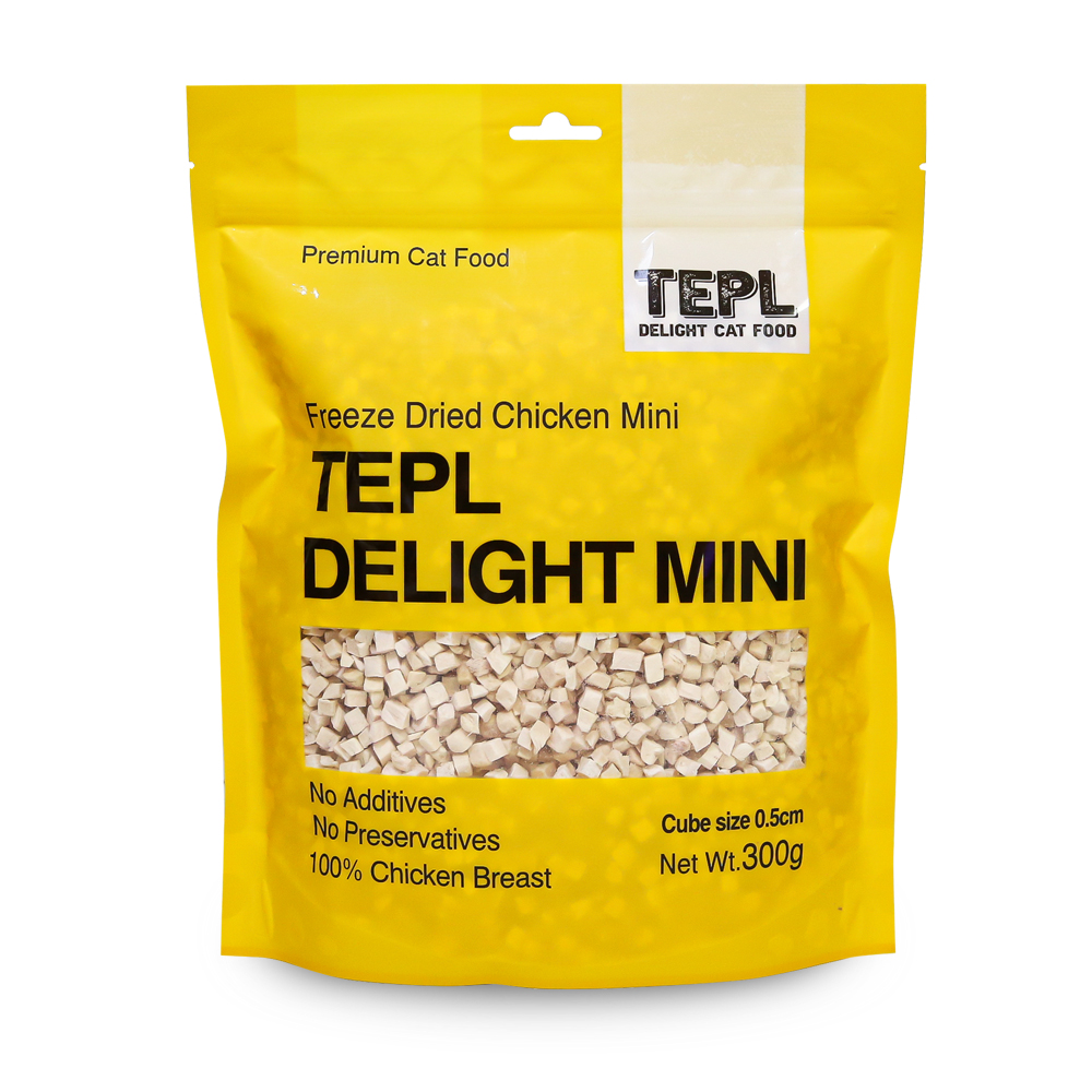 테플 딜라이트 초미니 트릿 300g 닭가슴살 동결건조간식 제품 이미지