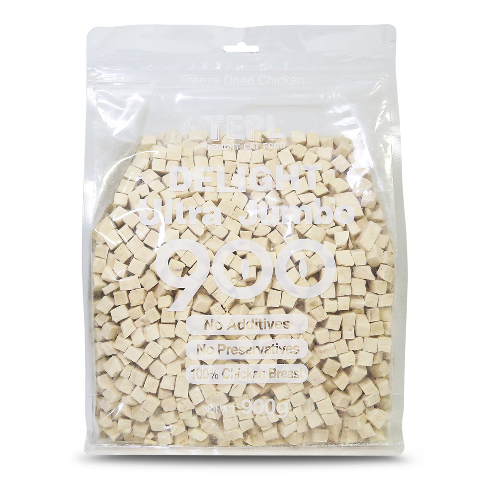 테플 딜라이트 초미니 트릿 울트라 900g 닭가슴살 동결건조간식