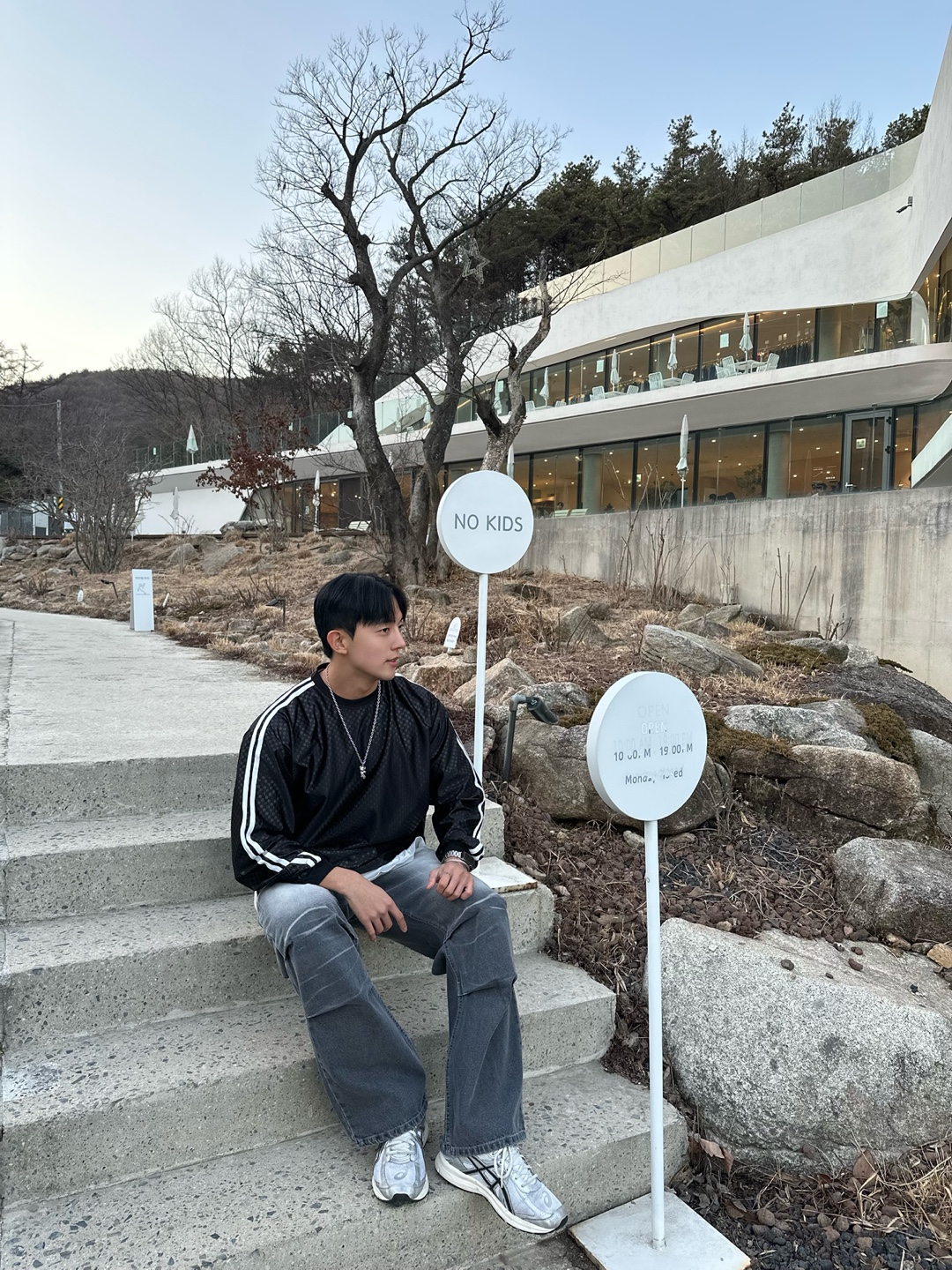 남녀공용 맨투맨 고프코어맨투맨 커플오버핏 이미지 4