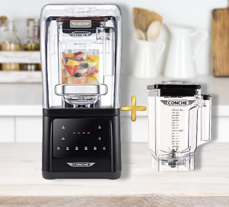 콘체 블렌더 X5 대형믹서기 고성능 영업용 분쇄기 진공 대용량 초고속 스무디+볼1개더