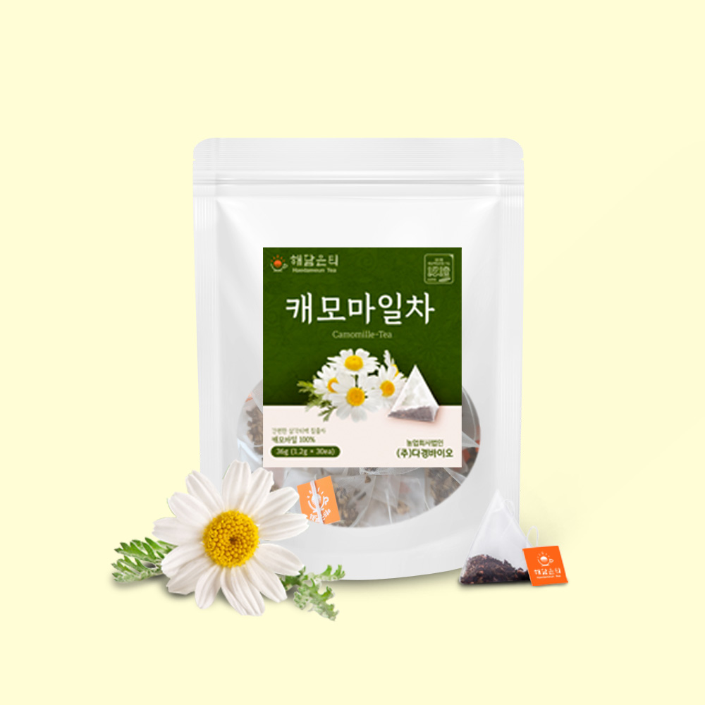 해담은티 캐모마일티 생분해티백 1g x 30개입 - 상품 이미지