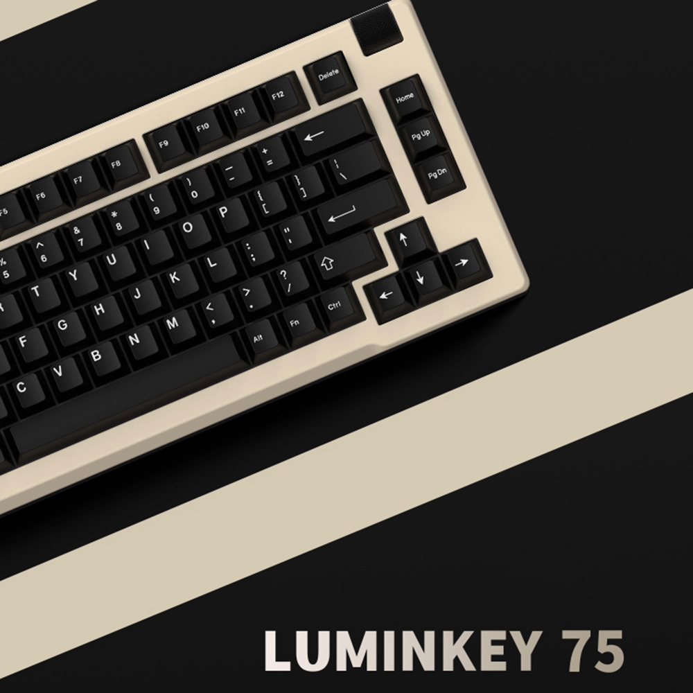 루민키 75 풀알루미늄 기계식 키보드 Luminkey75 개스킷 핫 스왑 키보드 베어본 그레이 유선 - 상세 이미지 2