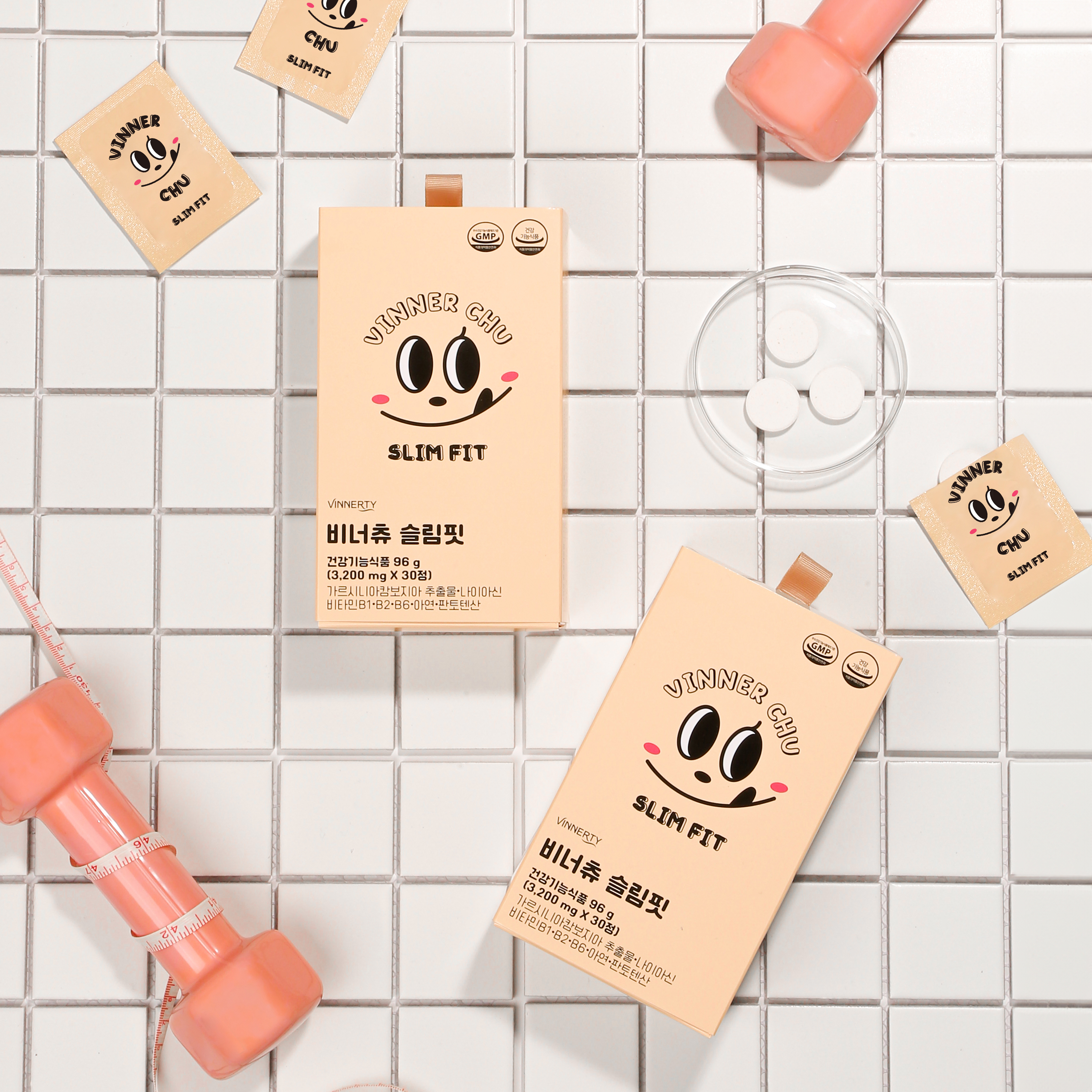 비너티 비너츄 슬림핏 가르시니아 다이어트 체지방 탄수화물 컷팅제 30정 1box 이미지 4