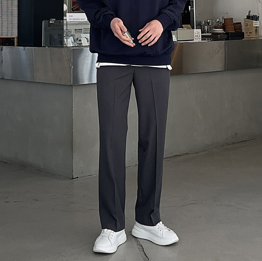 M~4XL 다양한 사이즈 링클프리 슬랙스