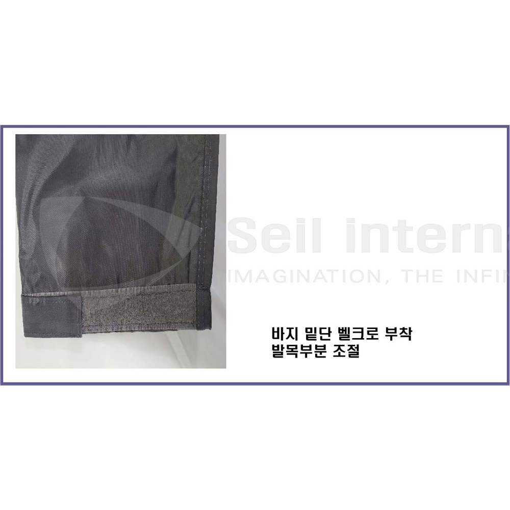 제비표 우의 밀리터리 우비 SI-160 산업안전용 작업용 오토바이 라이더 배달 si160 이미지 8