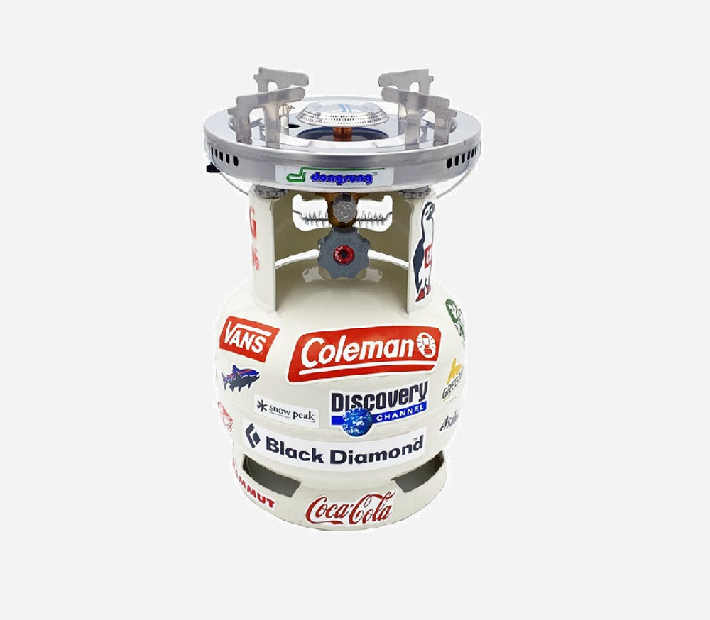 동성 해바라기 버너 캠핑 휴대용 국산 LPG 버너 스테인레스 DSR-1005