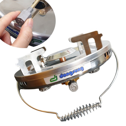 동성 해바라기 버너 캠핑 휴대용 국산 LPG 버너 스테인레스 DSR-1005