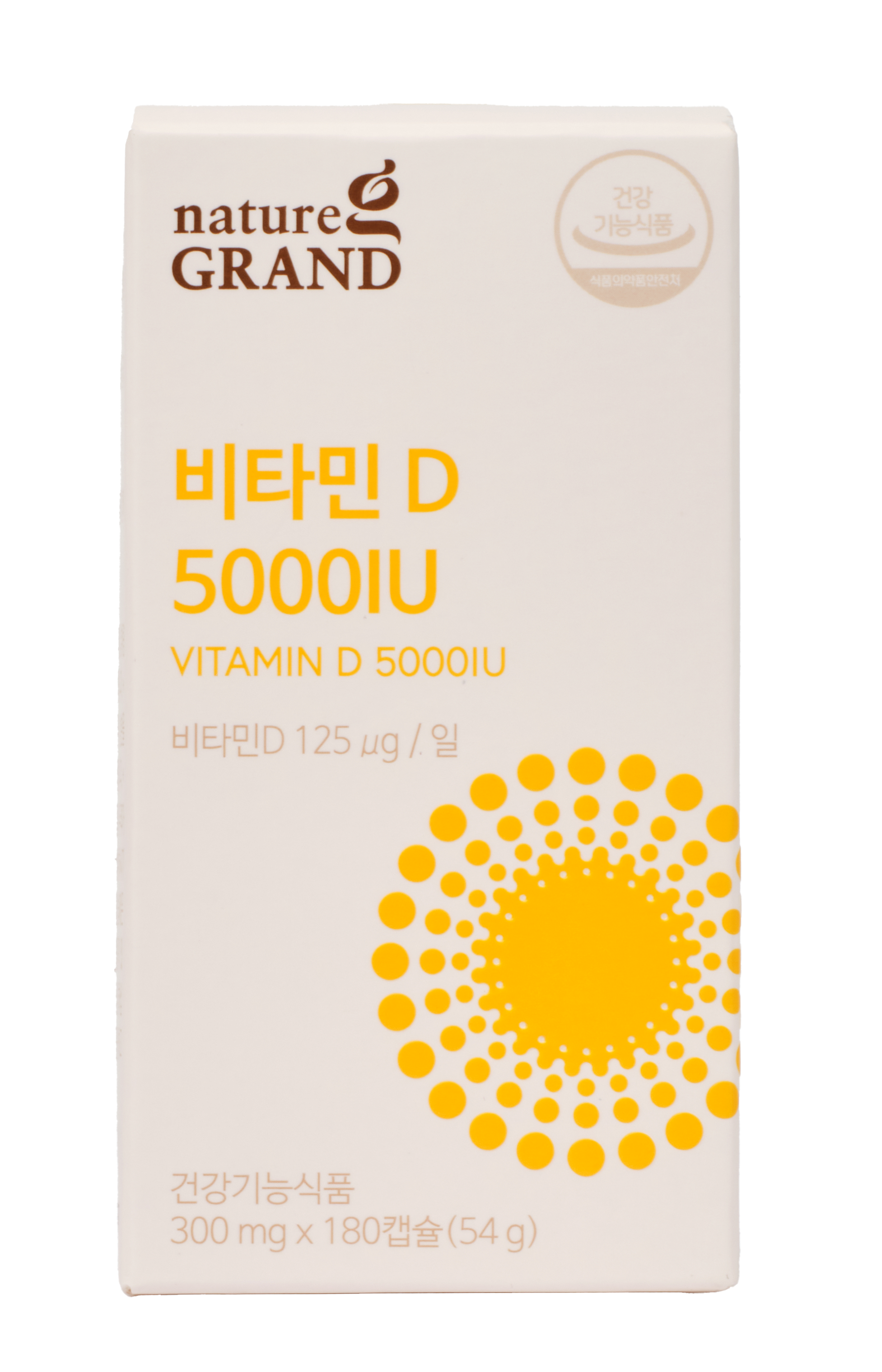 네이처그랜드 고함량 비타민D 5000IU 대용량 6개월분 180캡슐, 2개 - 상세 이미지 5