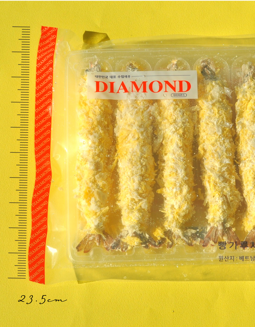 [박스] 빵가루새우, 빵새우 (30g X 20팩) 10미 (튀김용새우) 왕새우튀김