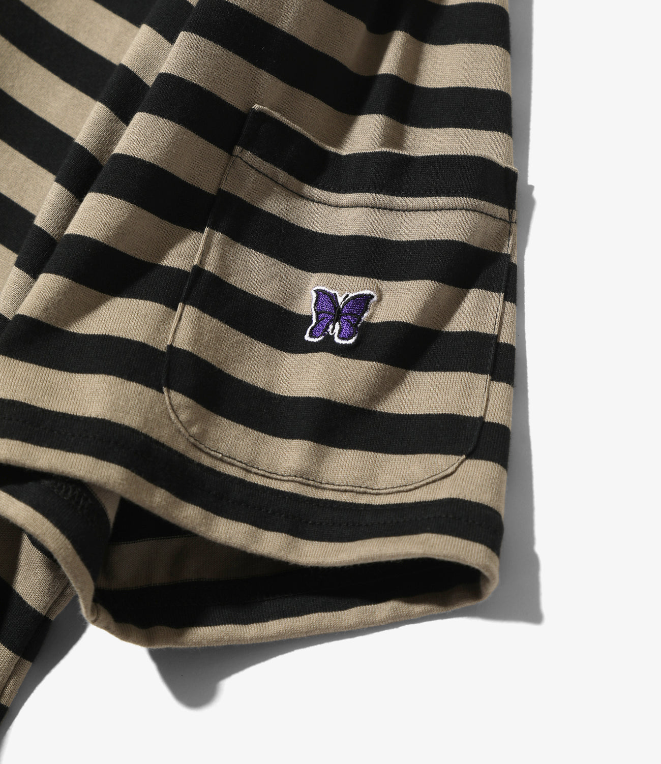 니들스 S/S CREW NECK TEE - COTTON STRIPE JERSEY NEEDLES 이미지 4