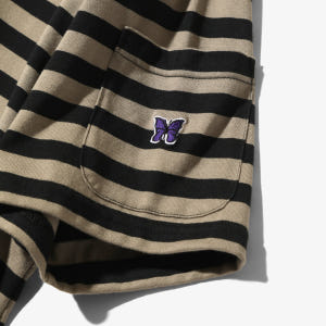 니들스 S/S CREW NECK TEE - COTTON STRIPE JE... 착용 후기 | 사이즈/핏 총정리 - 상품 이미지 4