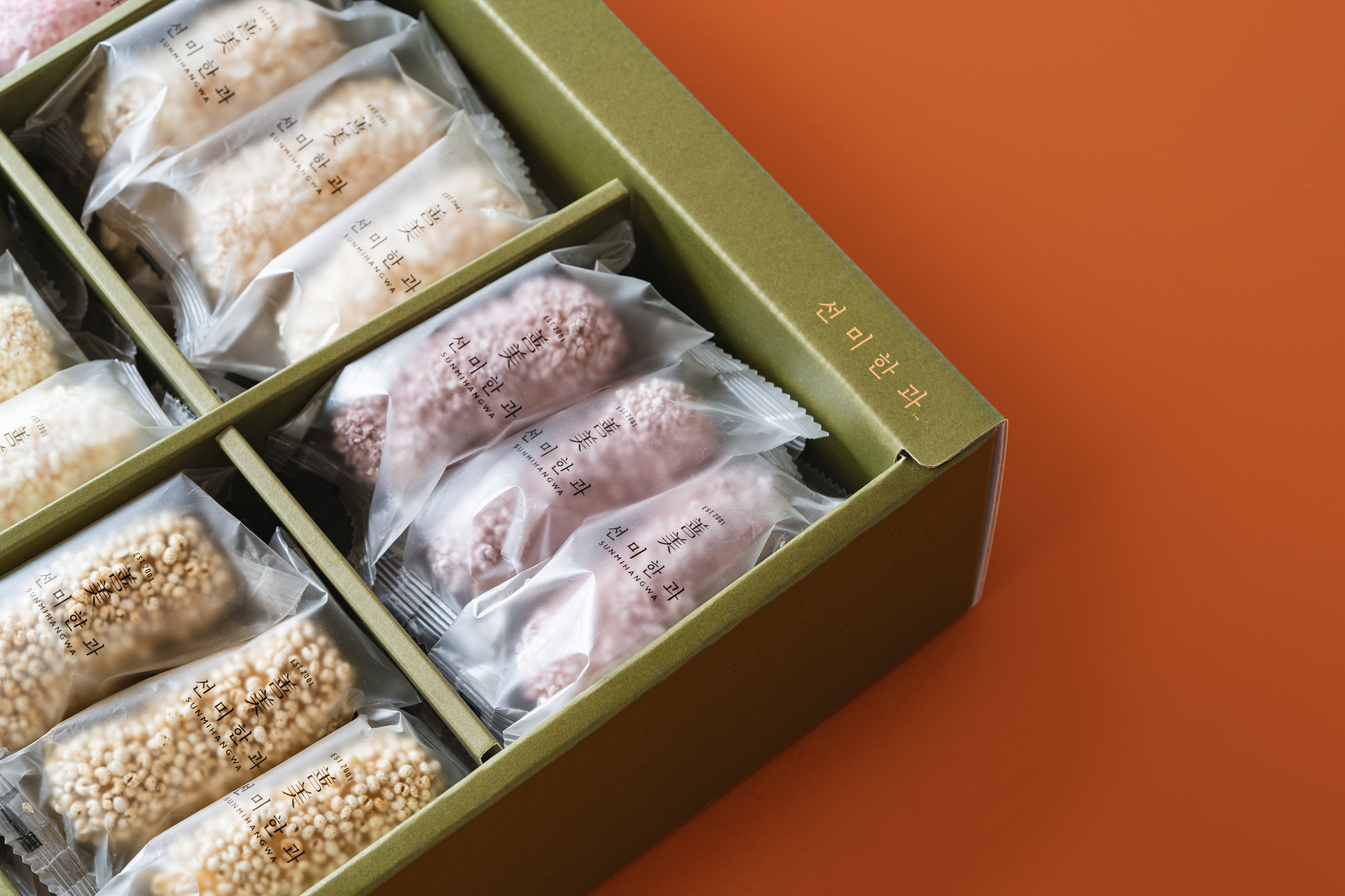 [선미한과] 미 청송 개별포장 3단 54개입 강릉 모둠 세트 한과 상견례 답례품 선물