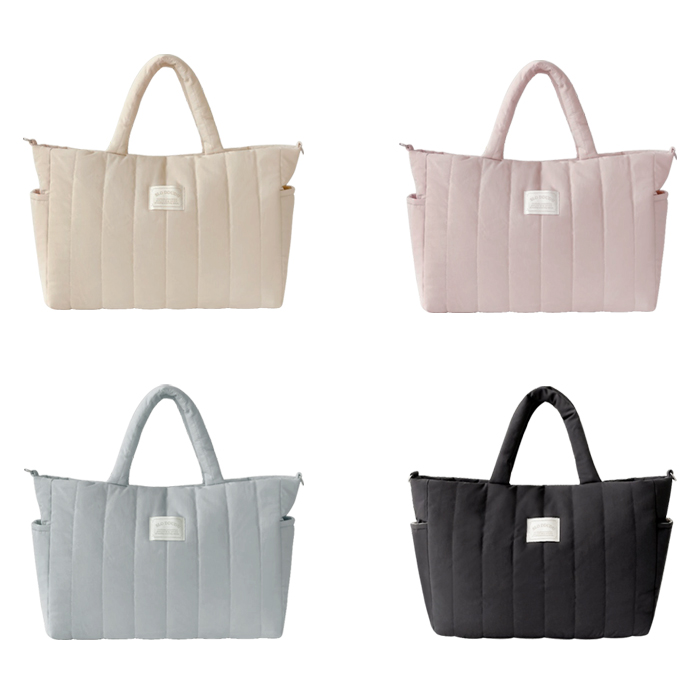 슬로뚜두 코지패딩(M) 토트백 가벼운 국민 기저귀가방 출산선물 데일리백