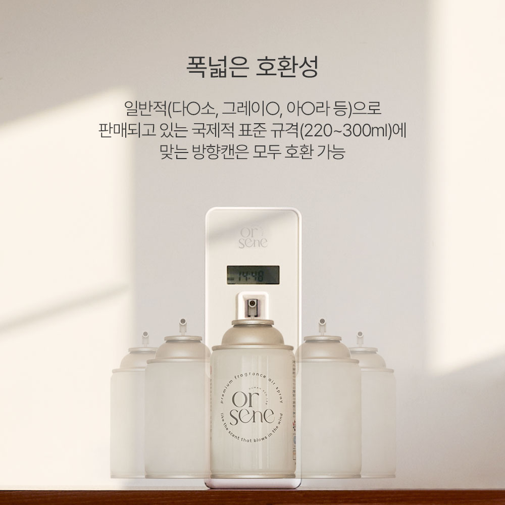 프리미엄 니치 향수 방향제 자동분사기 디스펜서 디퓨저 실내 사무실 화장실 탈취 멀티시스템 간단형 양재꽃시장