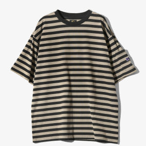 니들스 S/S CREW NECK TEE - COTTON STRIPE JE... 착용 후기 | 사이즈/핏 총정리 - 상품 이미지 1