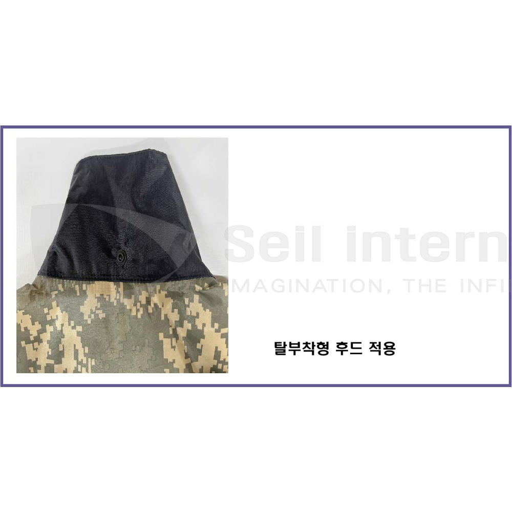 제비표 우의 밀리터리 우비 SI-160 산업안전용 작업용 오토바이 라이더 배달 si160 이미지 6