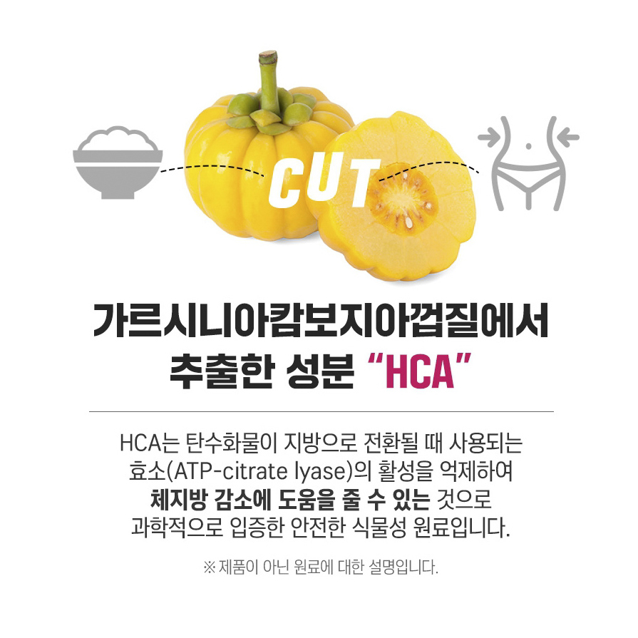 고함량 가르시니아 캄보지아 HCA 체지방감소 16주분 이미지 8