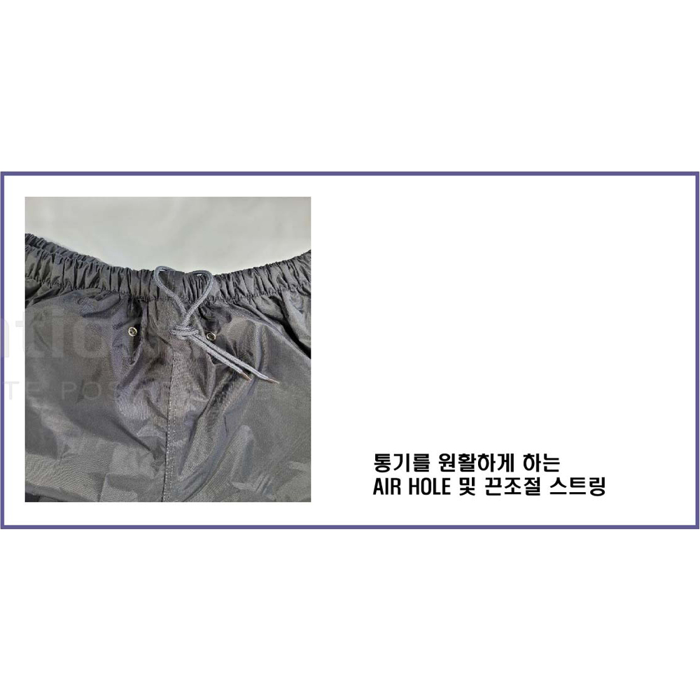 제비표 우의 밀리터리 우비 SI-160 산업안전용 작업용 오토바이 라이더 배달 si160 이미지 7