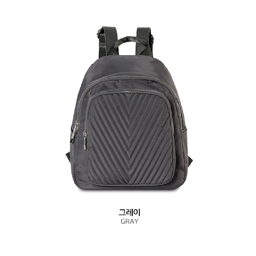 중년 여성 미니 백팩 대학생 여대생 엄마 가벼운 아담한 작은 여행 배낭 등에매는 가방 - 상세 이미지 4