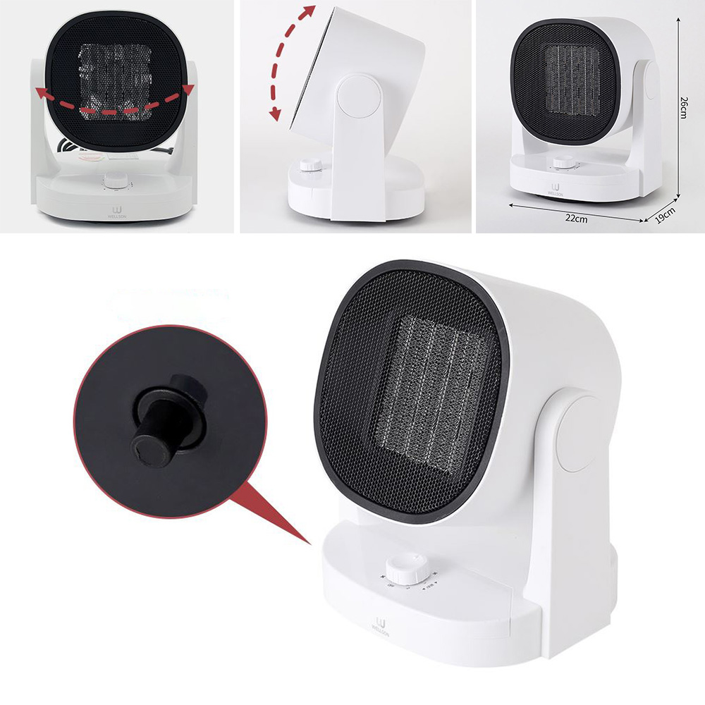 훈풍 팬히터 온풍기 쾌속발열 각도조절 서큘레이터형 난방기