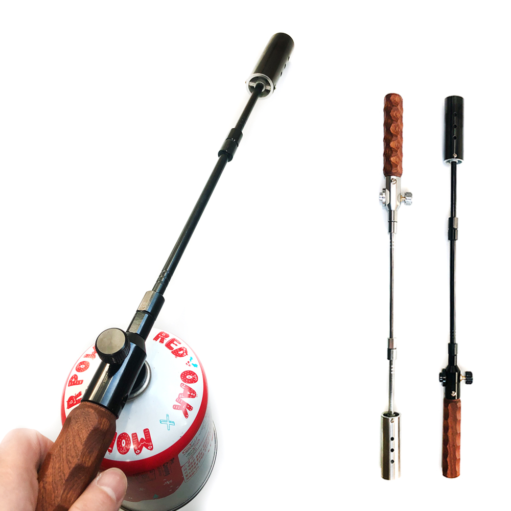 모아이캠핑 3단 분리 롱토치 이소 부탄가스 겸용 고화력 토치 풀세트