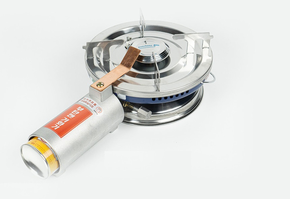 동성 해바라기 버너 캠핑 휴대용 국산 LPG 버너 스테인레스 DSR-1005