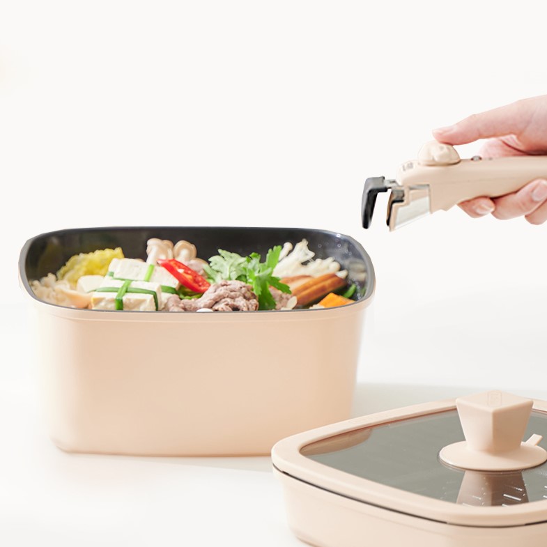 보오글 인덕션 냄비 인덕션용 냄비 더블 세트 (18cm+22cm) - 상세 이미지 5