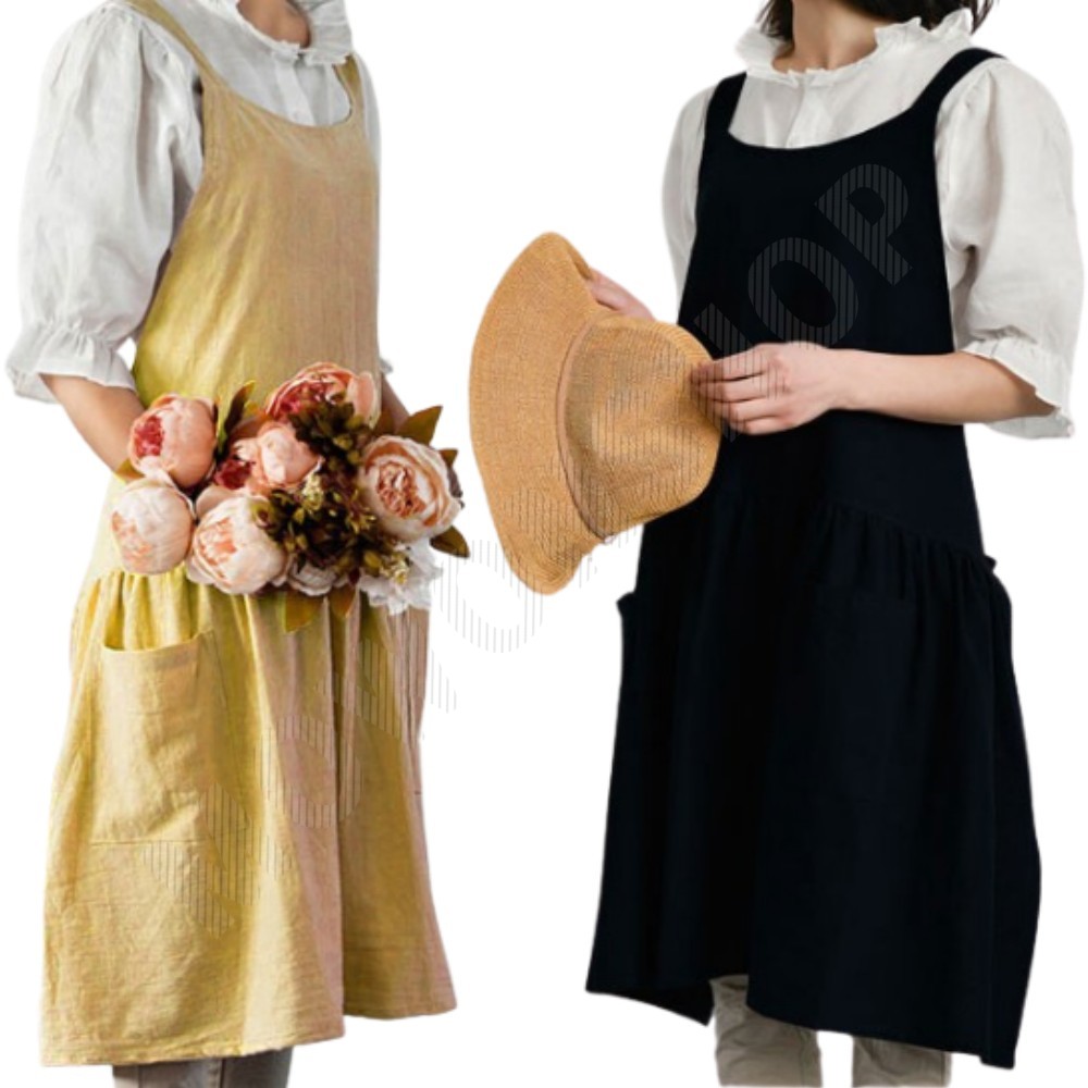 꽃가게앞치마 플로리스트 꽃집 원예용 숏 앞치마