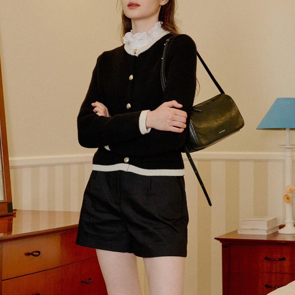 몽삭 클레어 숄더&크로스백 미디움 다크그린 AP15-2315-DG