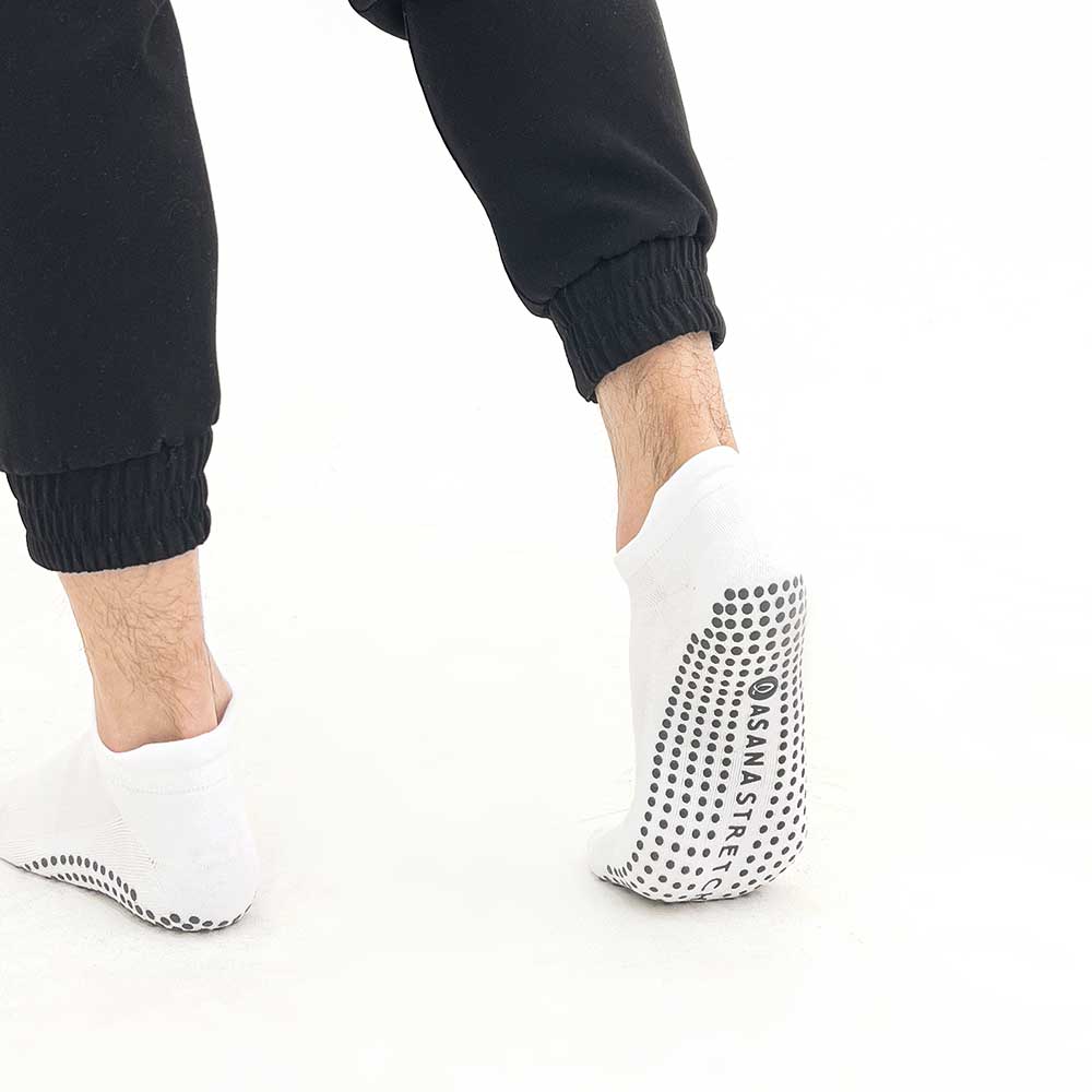 아사나 로우앵클 쿠션삭스(남성용) 스포츠 요가 양말 필라테스 양말 남자 논슬립 미끄럼방지 이미지 7