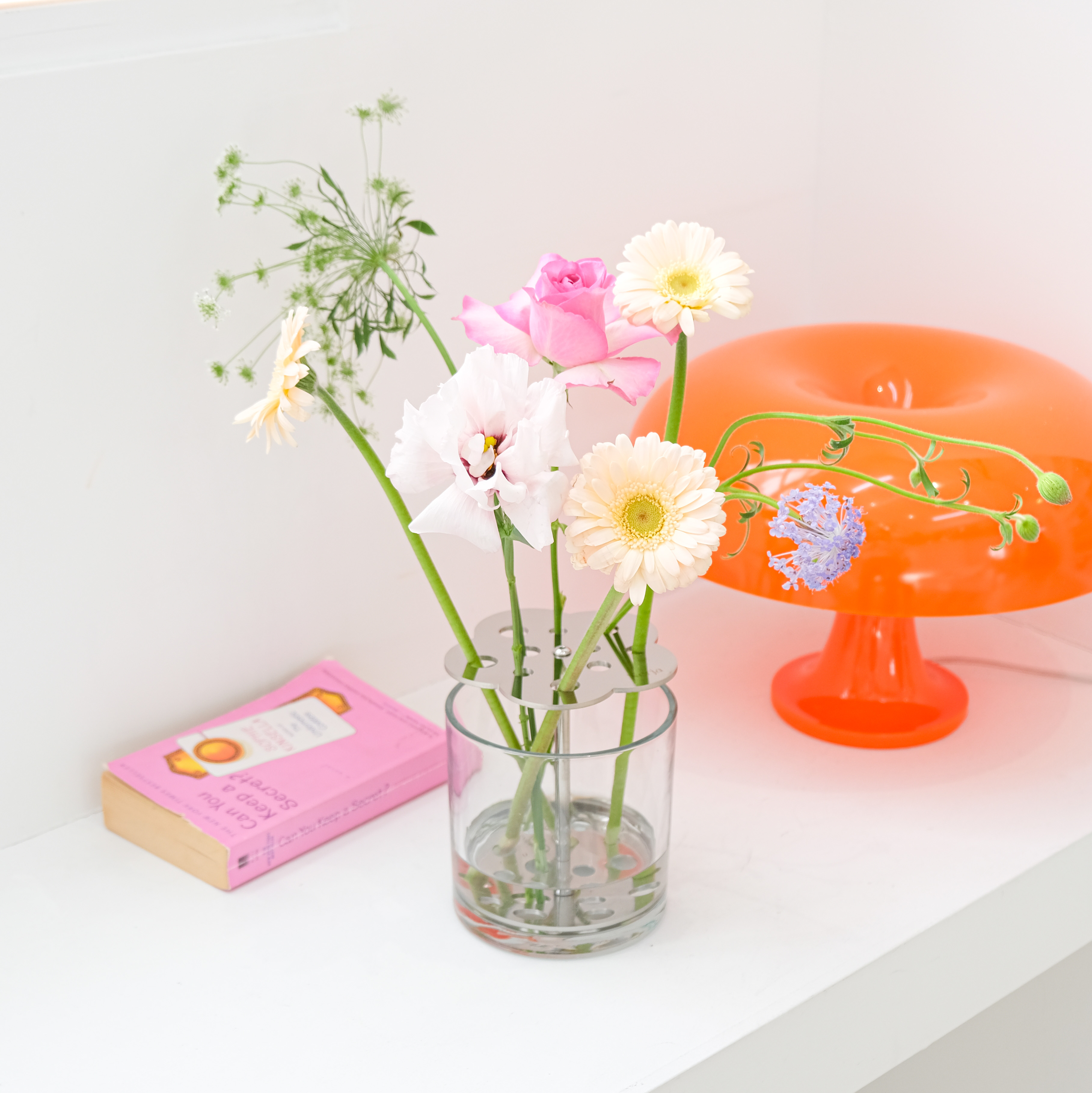 네르하 이케바나 화병 유리 꽃꽂이 화병 꽃병