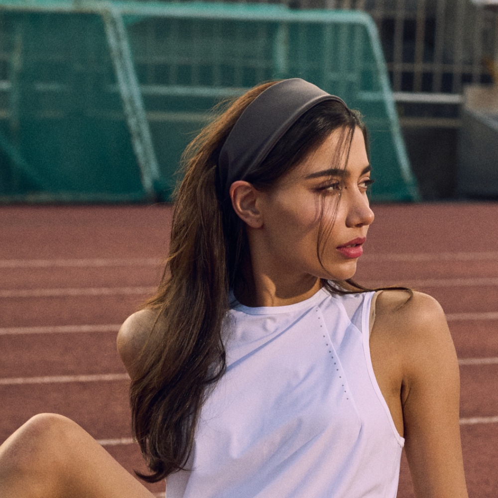 1+1 운동 헤드밴드 남자 테니스 땀흡수 스포츠 러닝 야구 헬스 헤어밴드 (2pack) 이미지 2