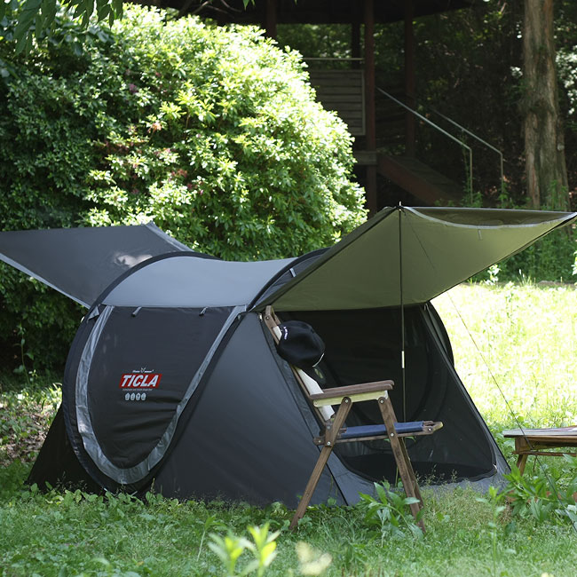 빈슨메시프 티클라 오페라 원터치 텐트 4인용 캠핑 이너 팝업 경량 백패킹 낚시 캠핑텐트