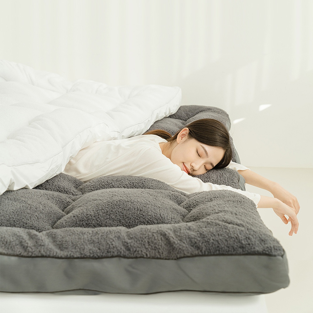 홈즈리빙 사계절 양면 토퍼 10cm 두툼한 접이식 침대 토퍼 매트리스 SS