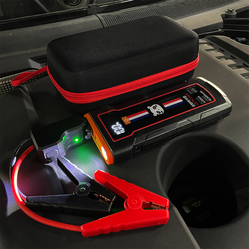 믿추 차량용 점프스타터 대용량 29600mAh 자동차 배터리 방전 12V 휴대용 카스타터 - 상세 이미지 3