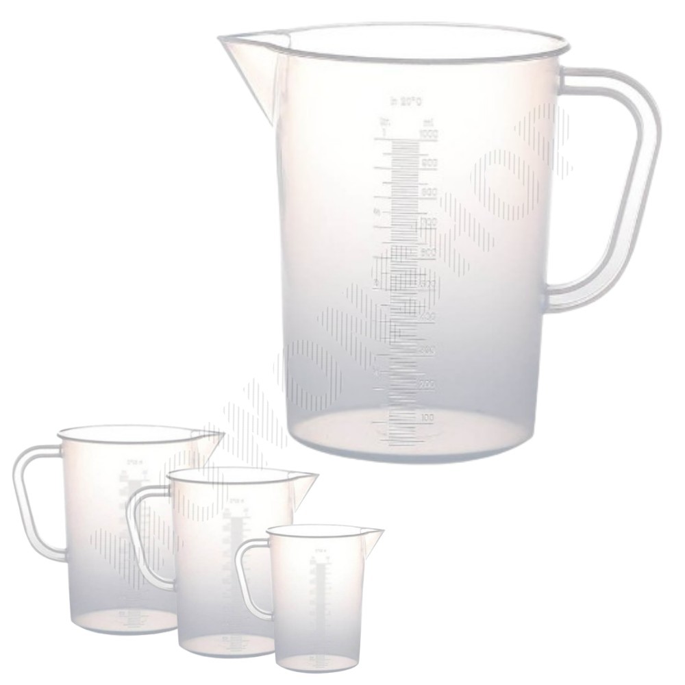 비컵 플라스틱비이커 1리터 계량컵 요리비커 1000ml - 상품 이미지