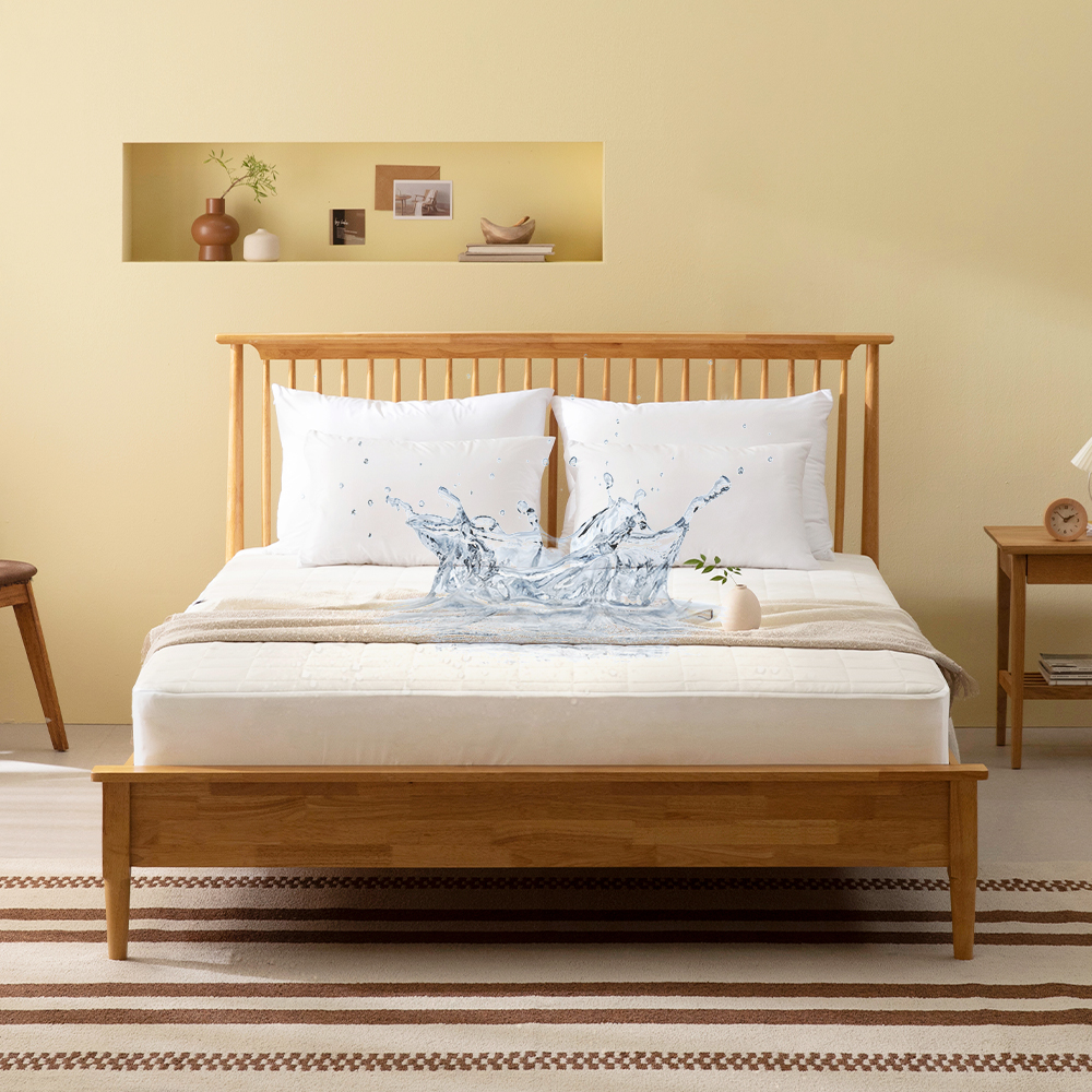 베네베딩 누빔 침대 매트리스 방수커버 S