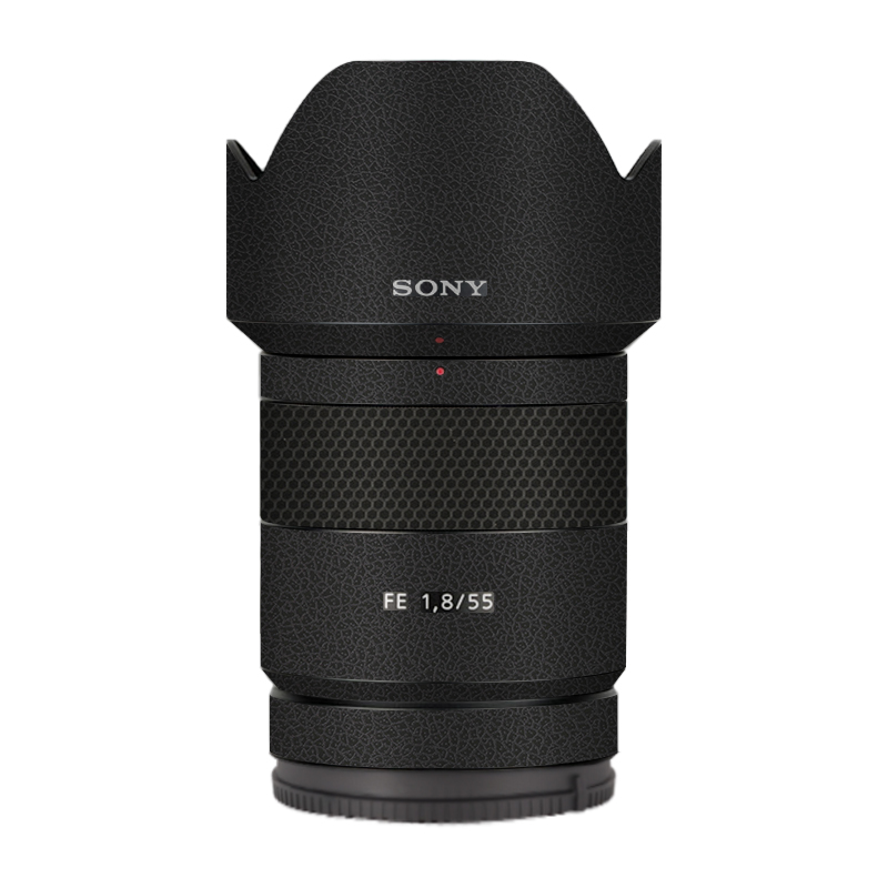 [GC스킨] 소니 FE 55mm F1.8 ZA 스킨 3M 렌즈 보호 매트 블랙 필름